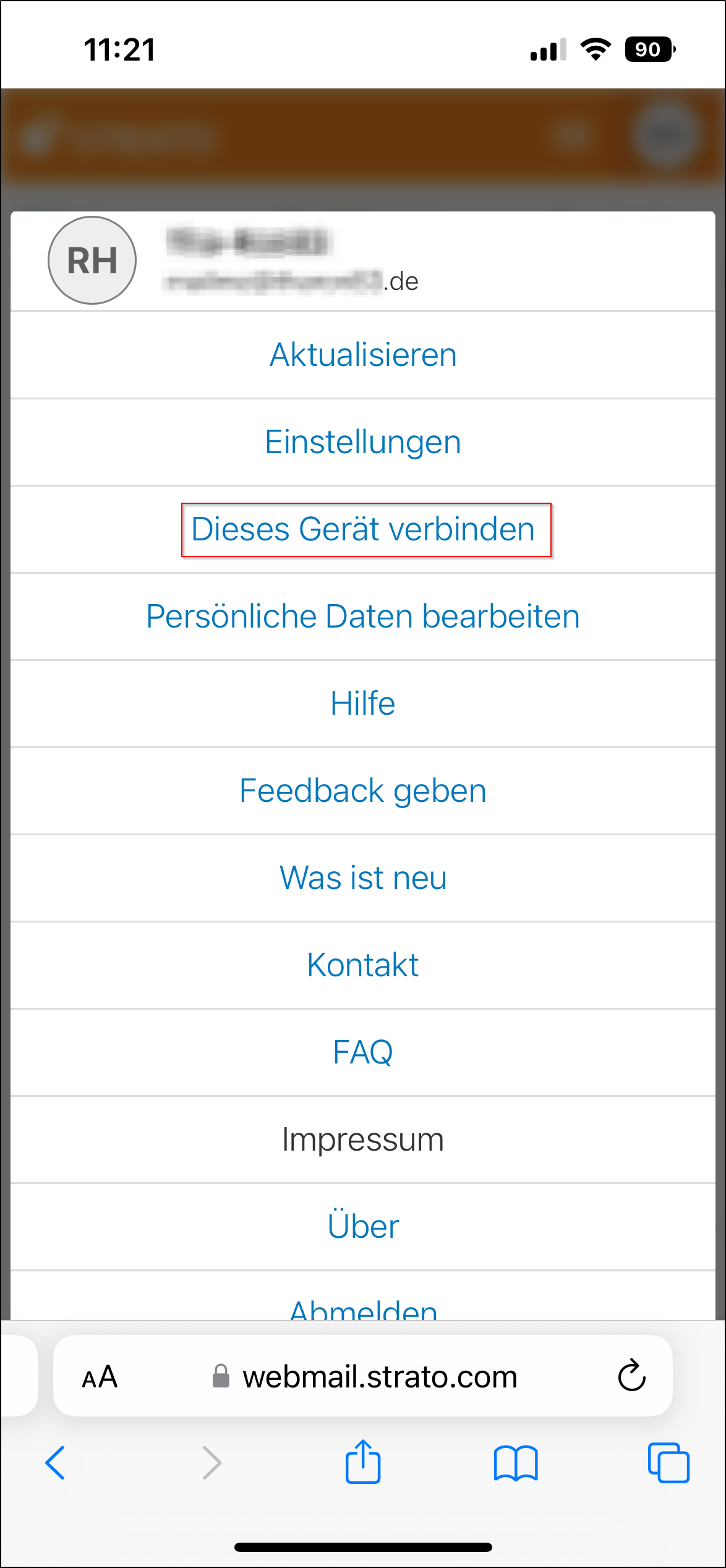 Geraet verbinden Geraet verbinden