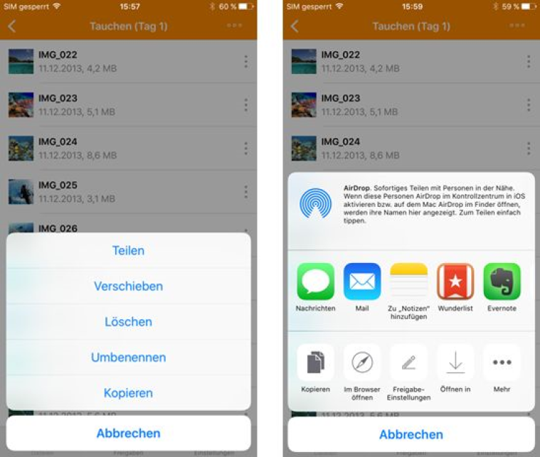 Welche Freigabeoptionen habe ich mit HiDrive?-1.png