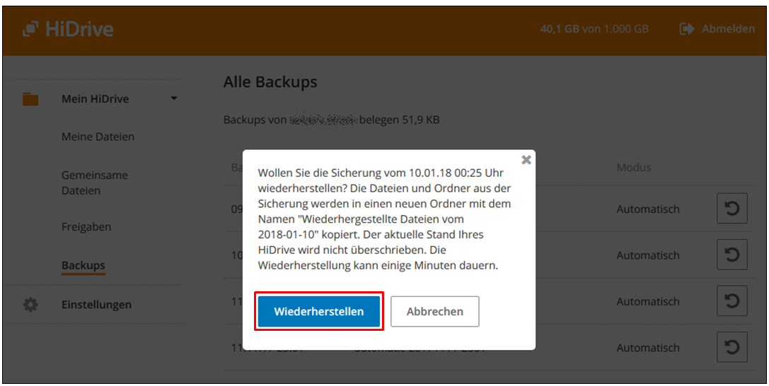 hidrive backup hidrive backup