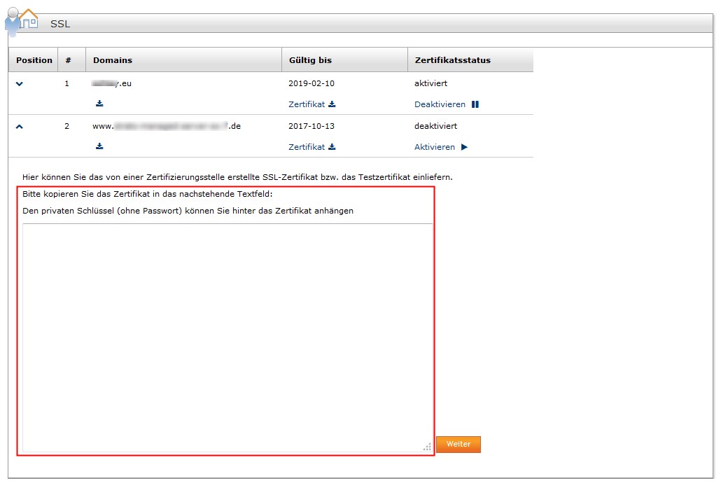 Wie Kann Ich Ein Ssl Zertifikat Auf Einem Anderen Server Nutzen