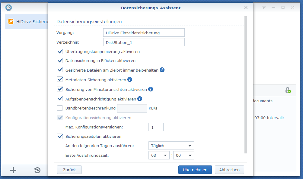 hidrive synology backup hidrive synology backup