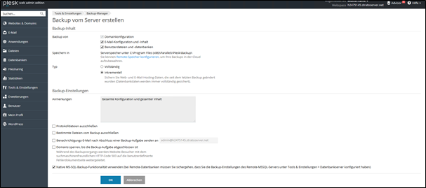 HiDrive S3 Speicher mit Plesk einbinden-6.png