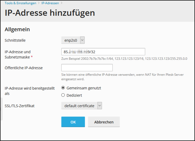enter ip Address enter ip Address