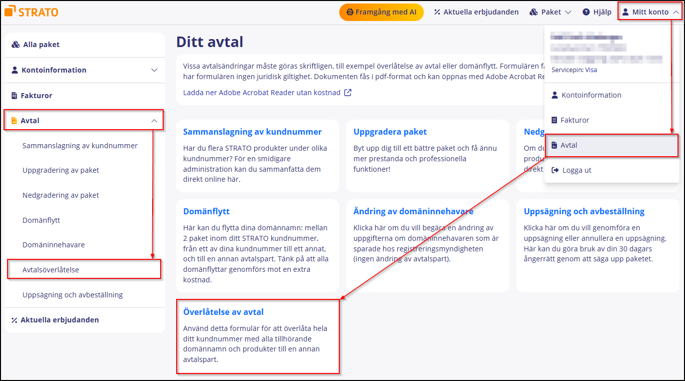 Avtalsoeverlatelse Avtalsoeverlatelse