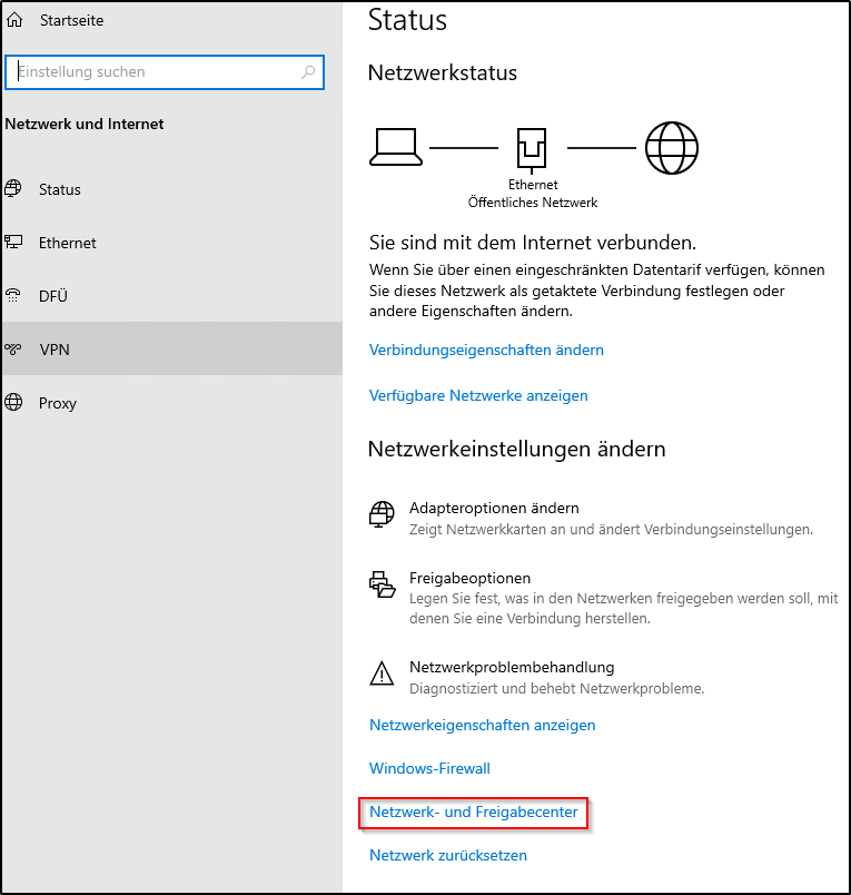 Windows Server Freigabecenter Windows Server Freigabecenter