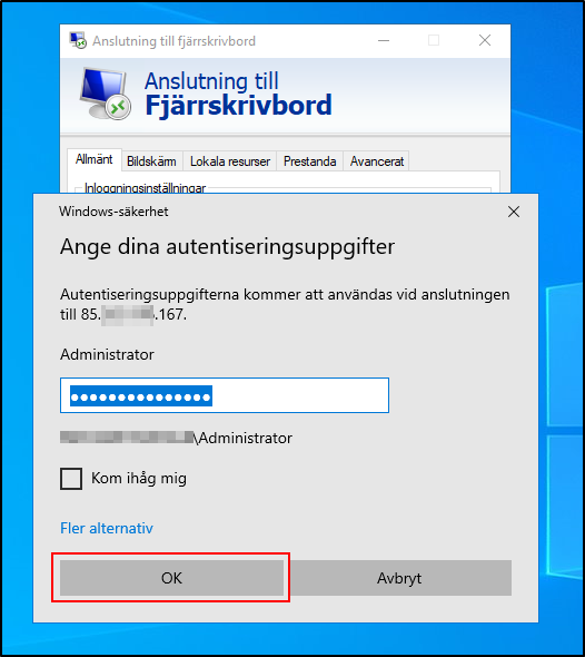 Remote desktop connection 4 Remote desktop connection 4