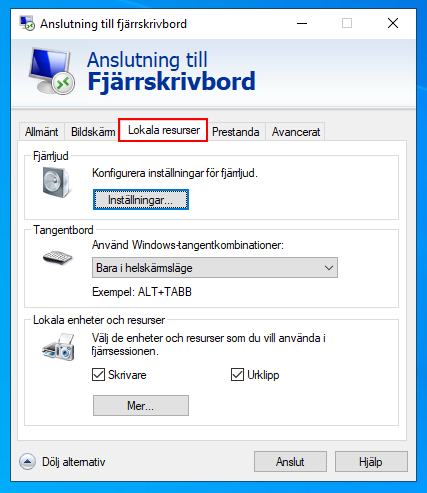 Remote desktop connection 6 Remote desktop connection 6
