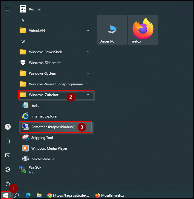 Remotedesktopverbindung1