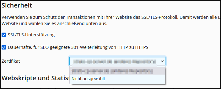 Plesk - Hosting Sicherheit Plesk - Hosting Sicherheit