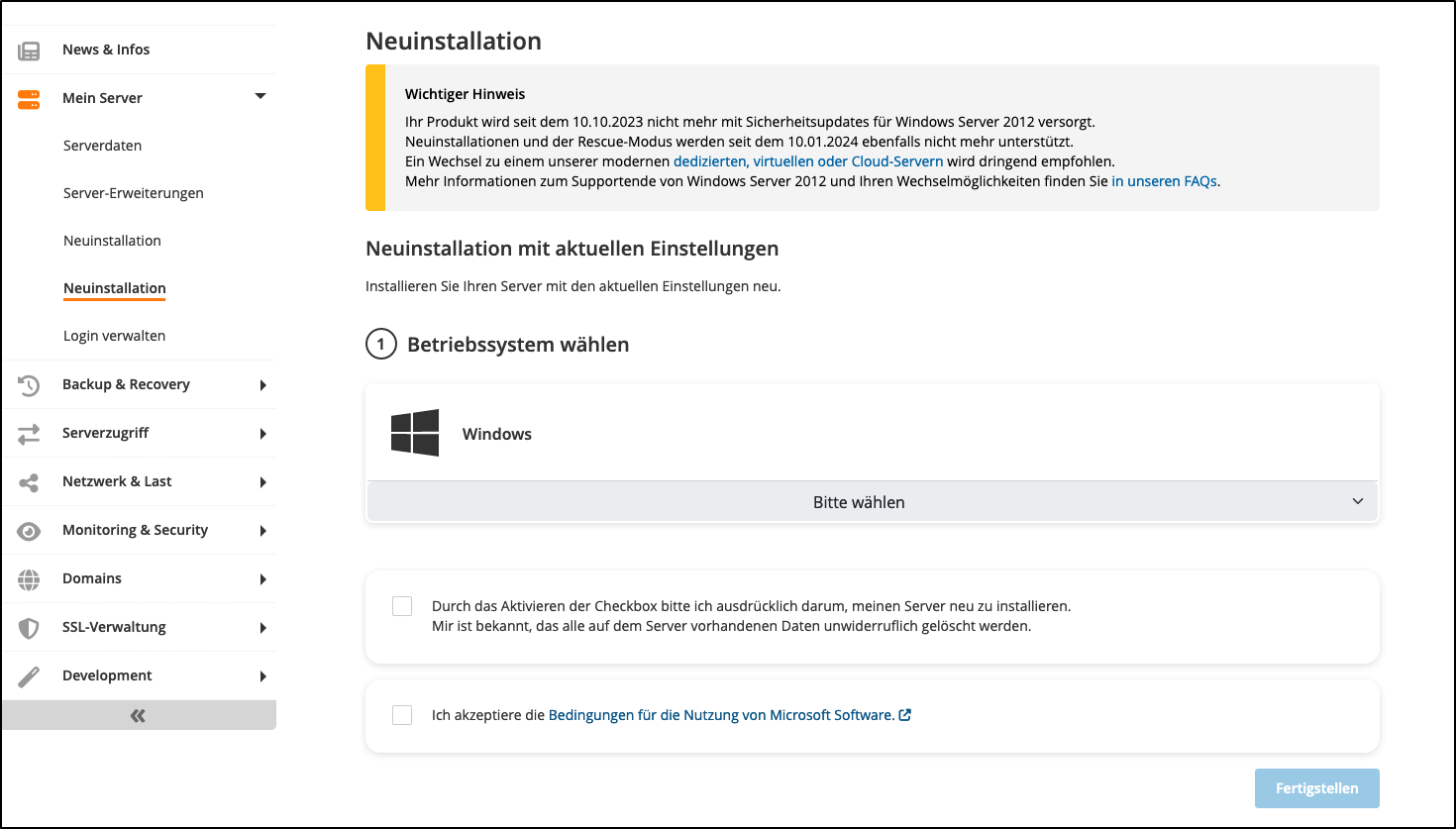 Neuinstallation Root Windows Neuinstallation Root Windows
