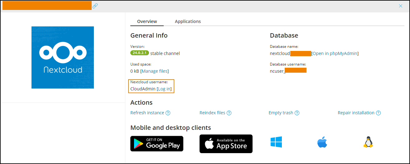 Installations-Übersicht Installations-Übersicht