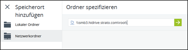 HiDrive Pfad HiDrive Pfad