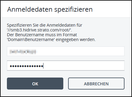 Zugangsdaten Zugangsdaten