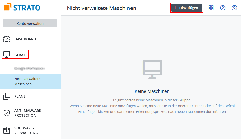 Gerät hinzufügen Gerät hinzufügen