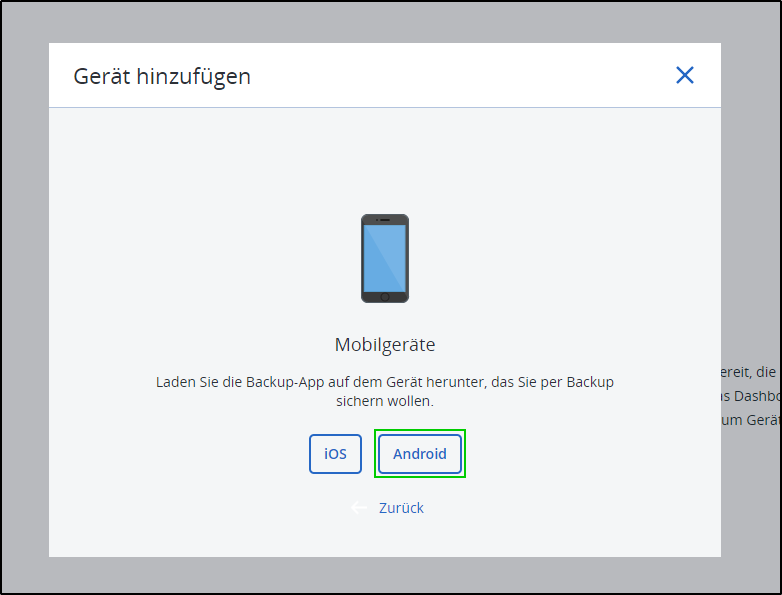 Android-Agent - Android auswählen Android-Agent - Android auswählen