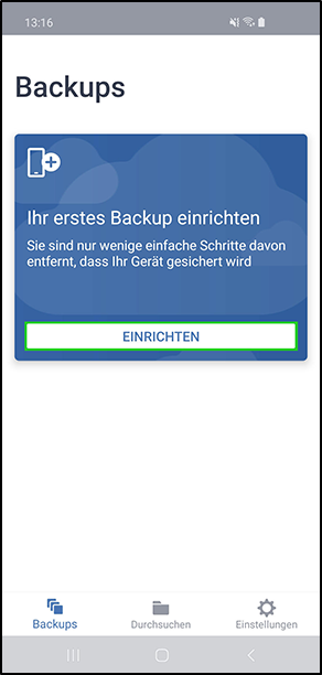Android-Agent - Einrichten Android-Agent - Einrichten