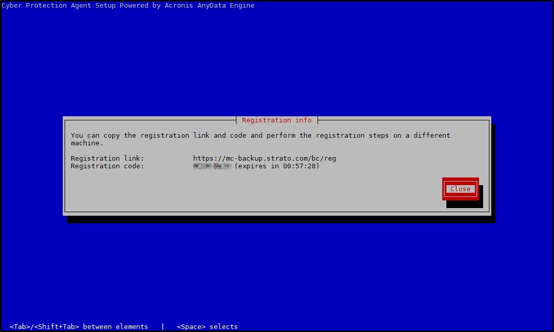 Linux Agent - Code kopieren Linux Agent - Code kopieren