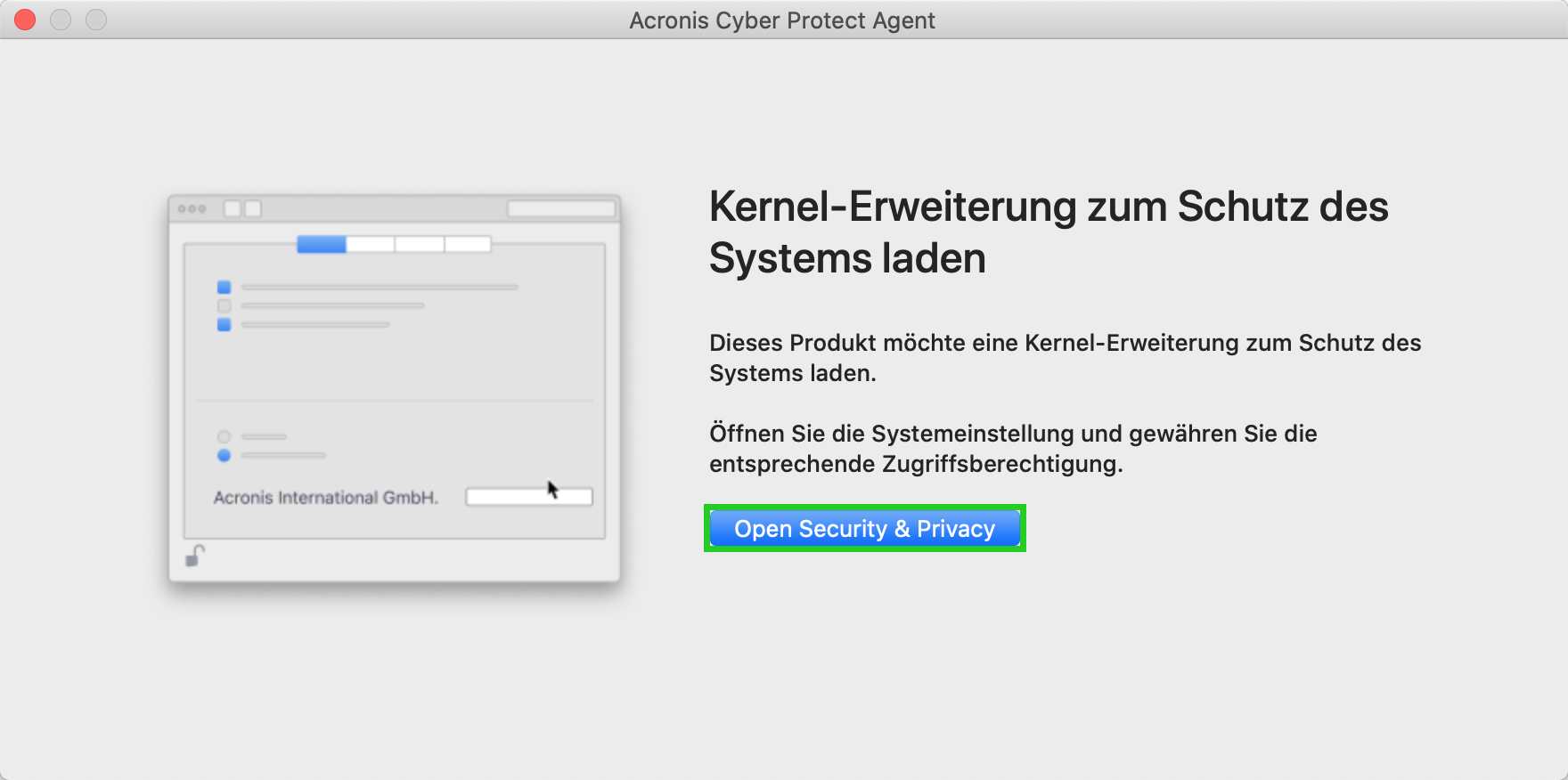 Mac-Agent - Sicherheit Mac-Agent - Sicherheit