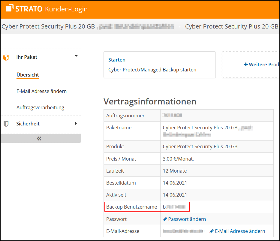 Benutzername-und-Passwort Benutzername-und-Passwort