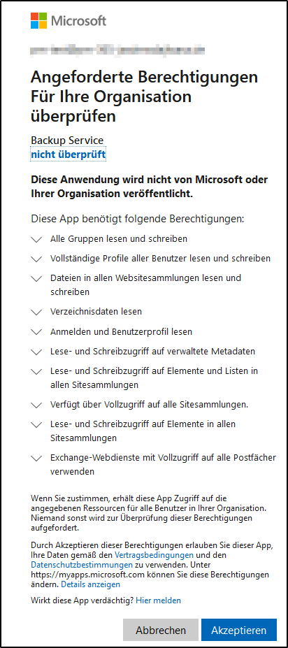 Office 365 Berechtigungen Office 365 Berechtigungen