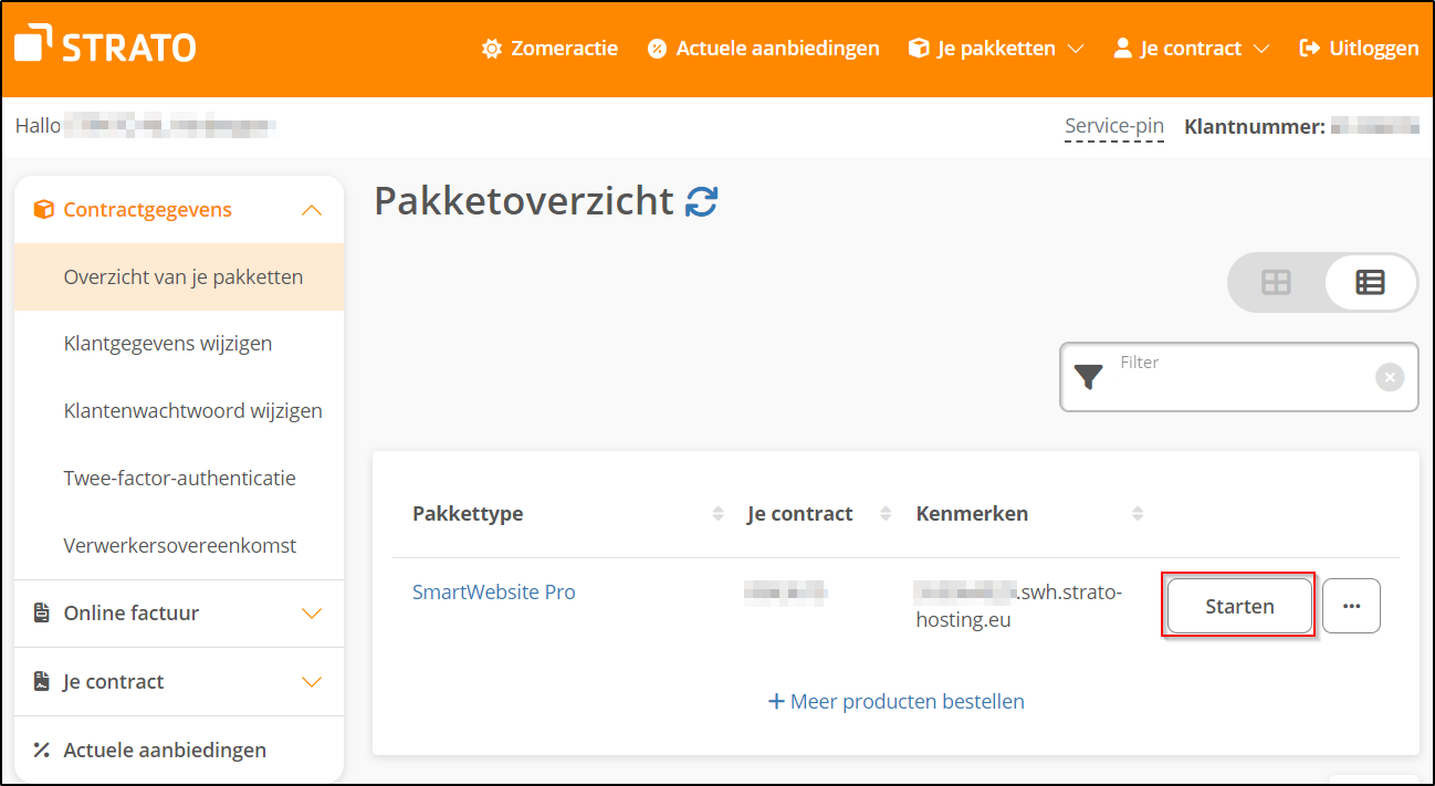 SmartWebsite starten 1 SmartWebsite starten 1