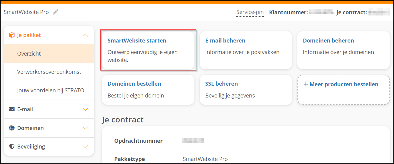 SmartWebsite starten 2 SmartWebsite starten 2