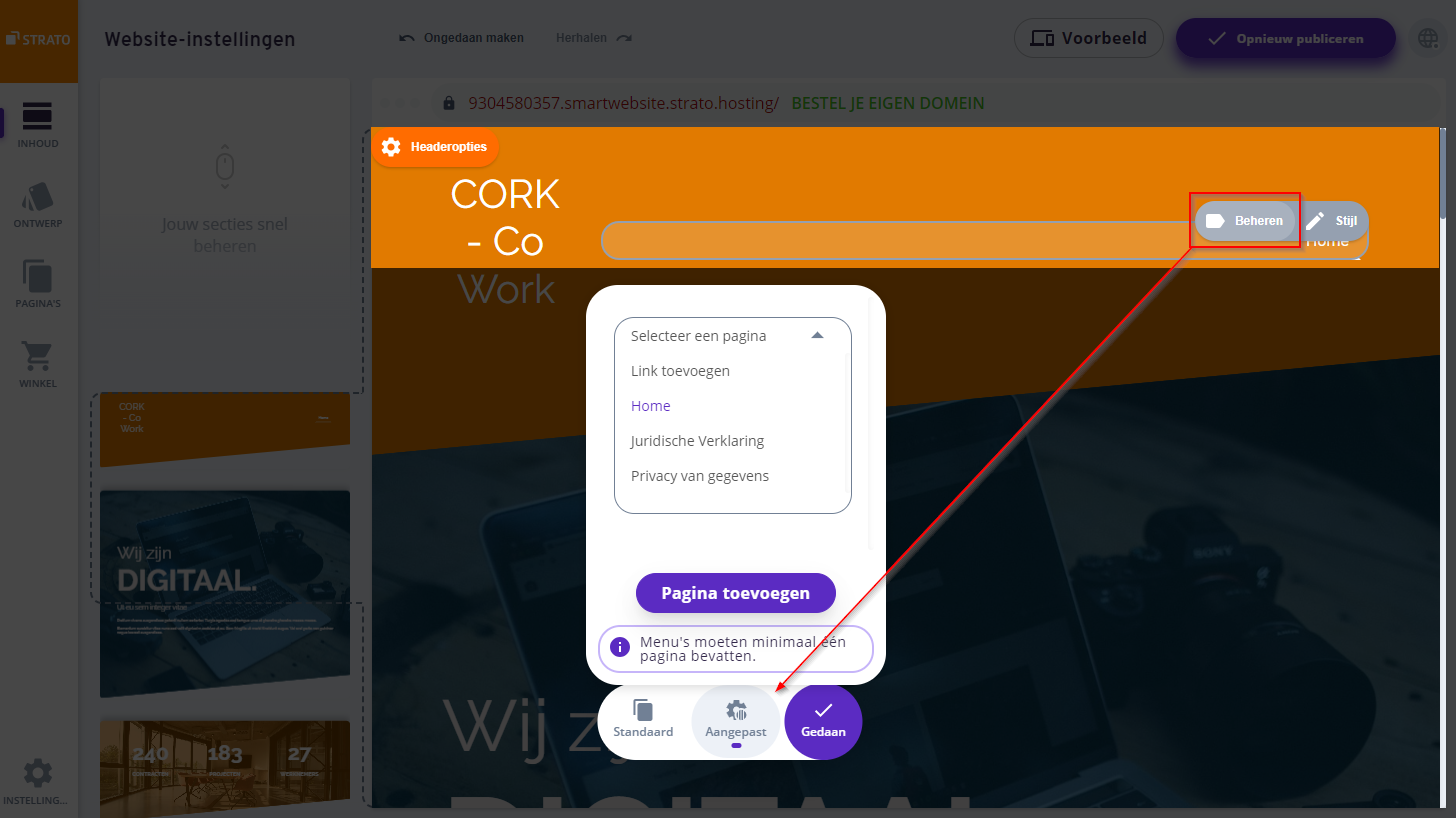 Paginas Navigatie Paginas Navigatie