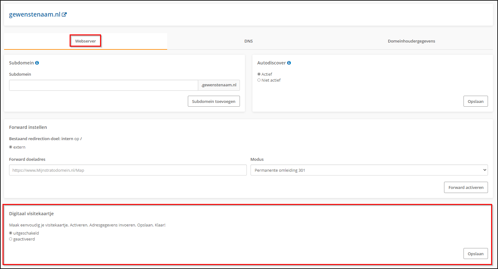 domeinbeheer-visitekaartje domeinbeheer-visitekaartje