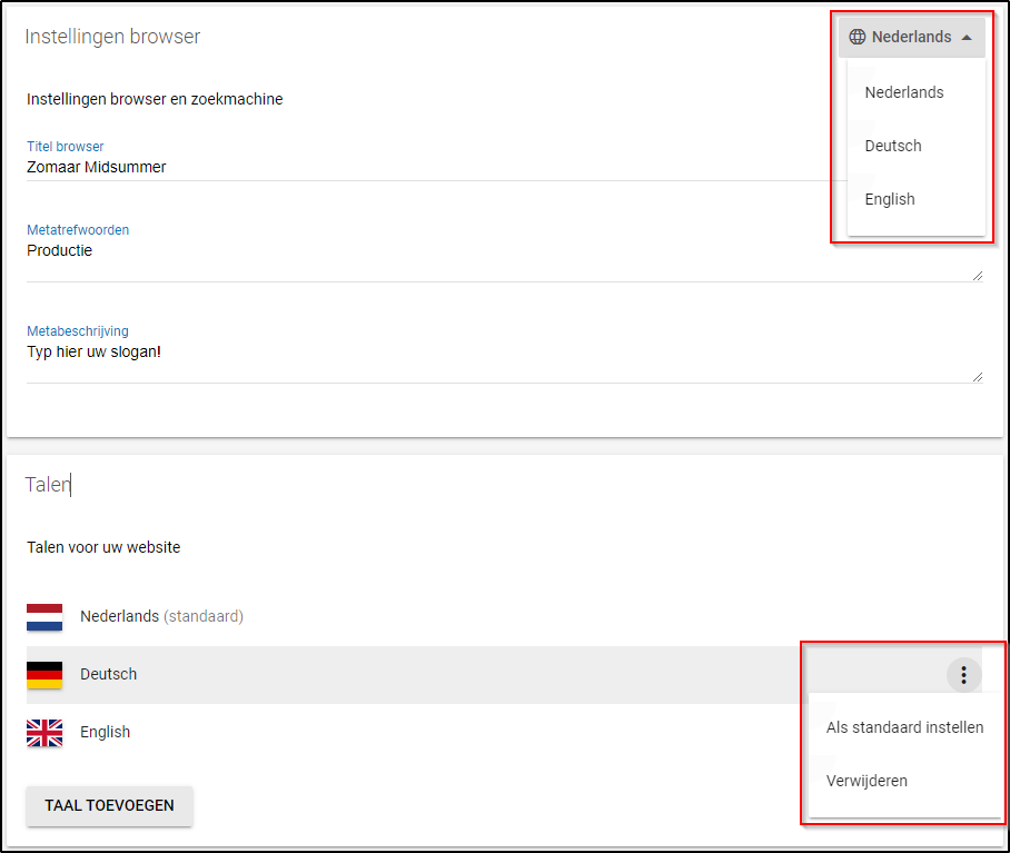 Standardtaal Standardtaal