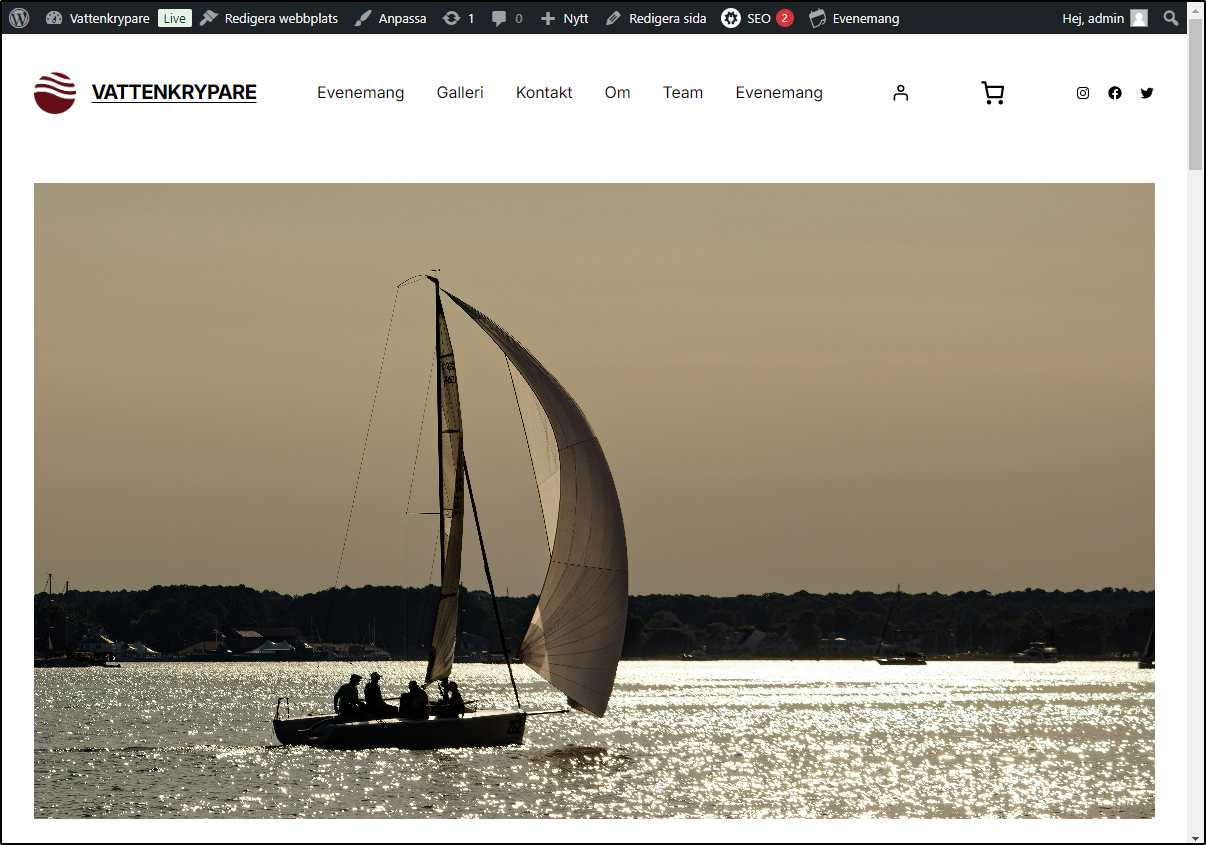 Visa Webbplatsen Visa Webbplatsen