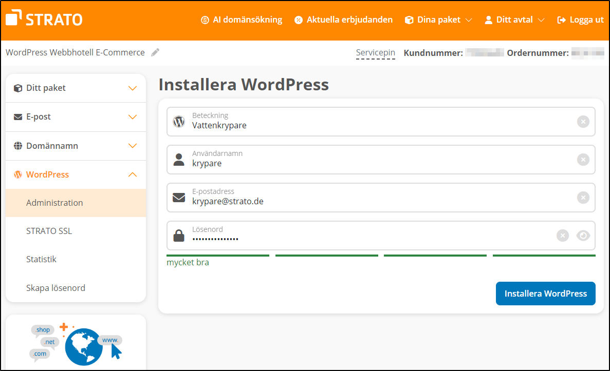WordPress Installation WordPress Installation