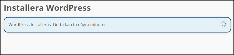 Installationsprocess Installationsprocess