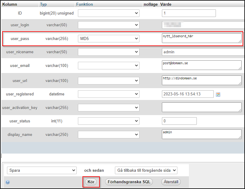 nytt loesenord nytt loesenord