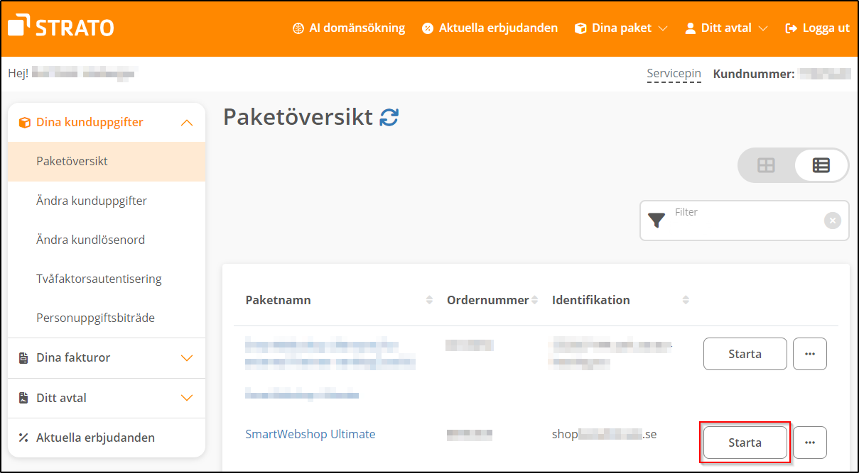 Starta SmartWebshop_01 Starta SmartWebshop_01