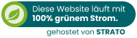 gehostet mit 100 % Ökostrom von STRATO